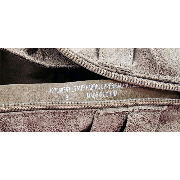 B52 By BullBoxer Stappy Booties Brown Vegan Leather Women's Size 9 - Picture 7 of 8